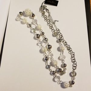 Cookie Lee 18" - 22" Genuine Crystal Necklace